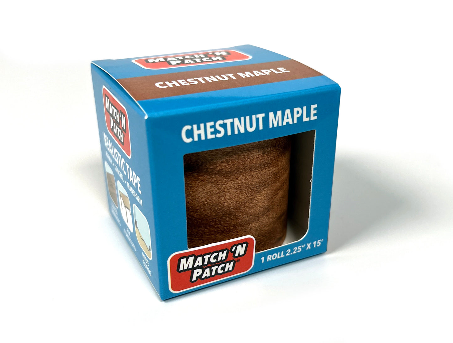 Chestnut Maple Wood Grain Repair Tape