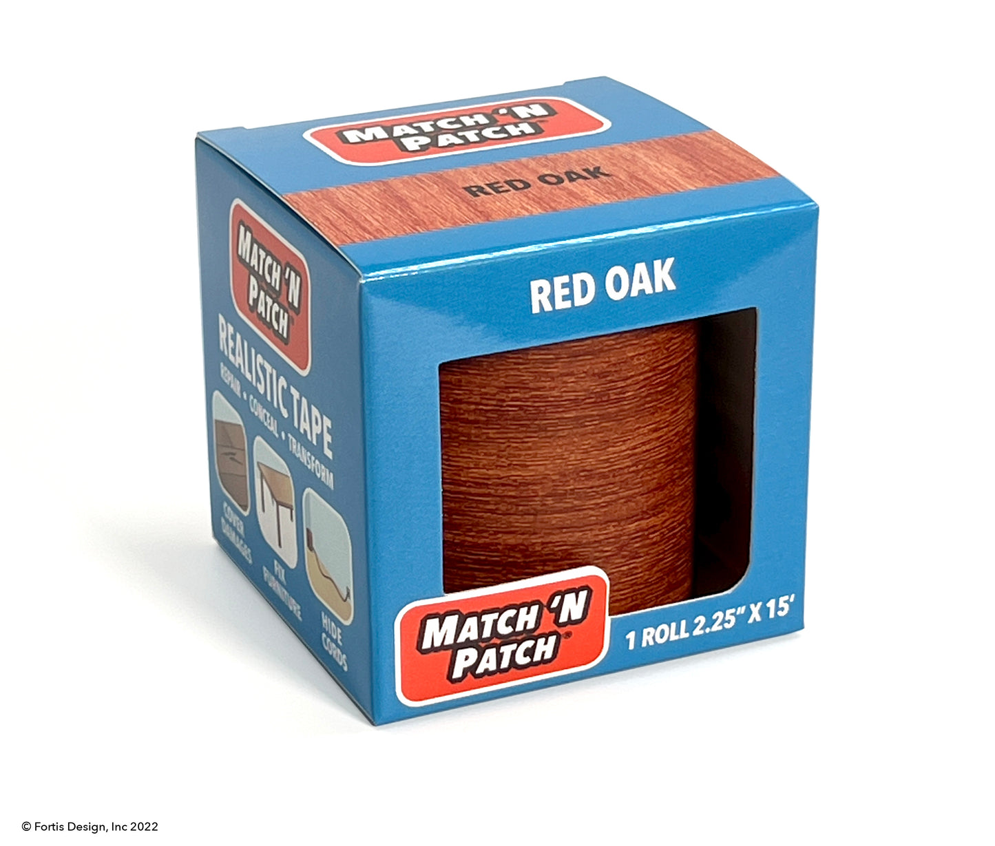 Red Oak Wood Grain Repair Tape