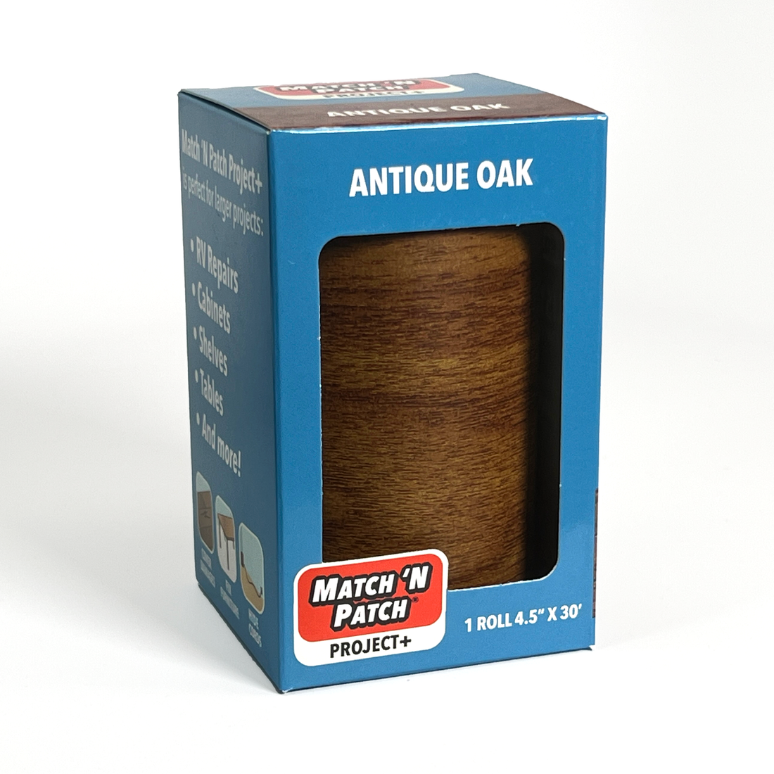 Antique Oak Wood Grain Repair Tape – PROJECT+ Large Roll – Match 'N Patch