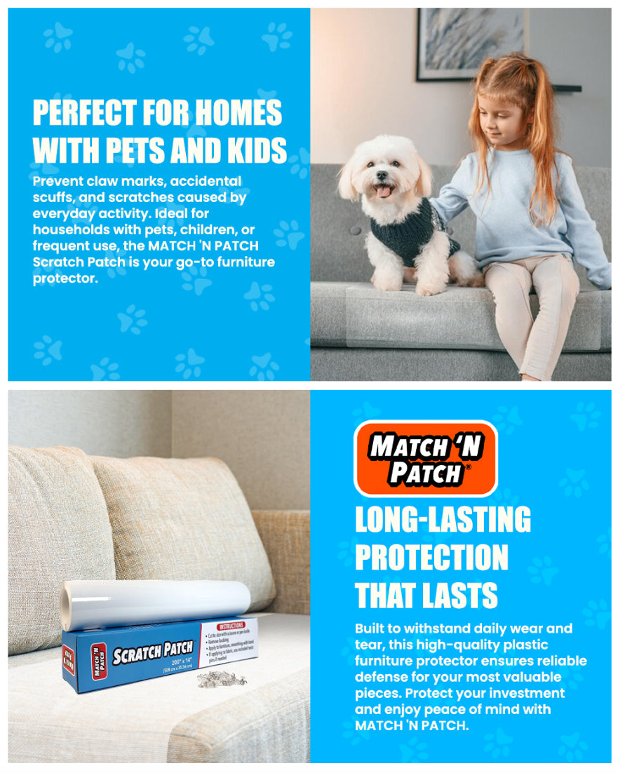 Scratch Patch Furniture Protector – 200 x 14 Inches
