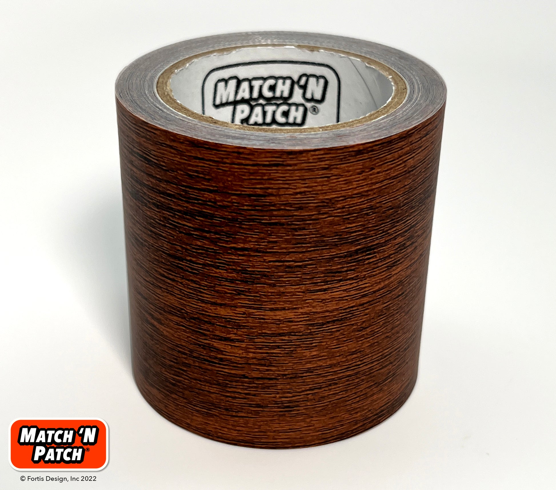  MATCH 'N PATCH Realistic Leather Repair Tape, Brown