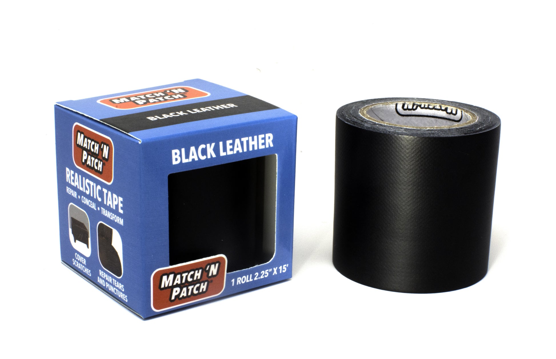Jvcc Repair-2hd Leather & Vinyl Repair Tape: 2 in. x 15 ft. (Black)