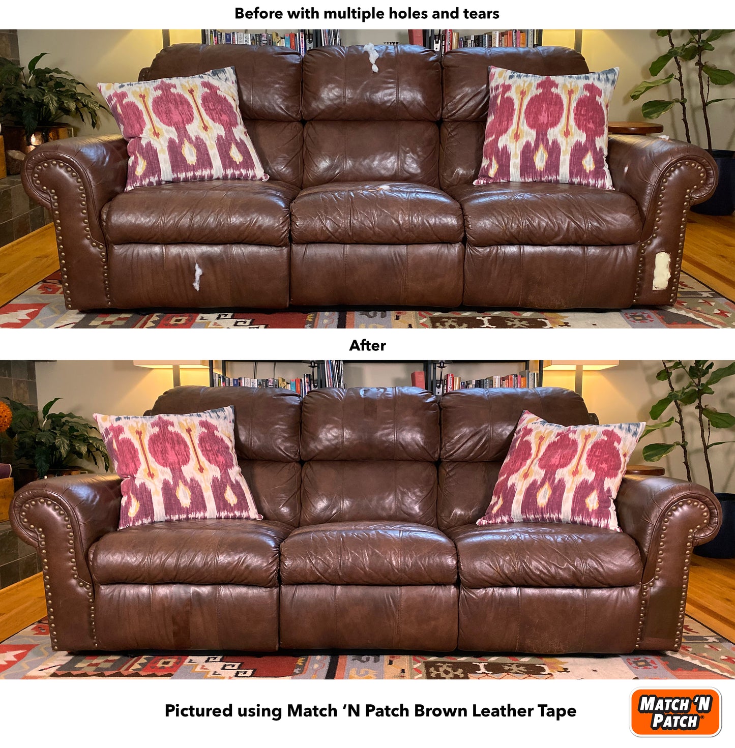 Light Brown Leather Repair Tape