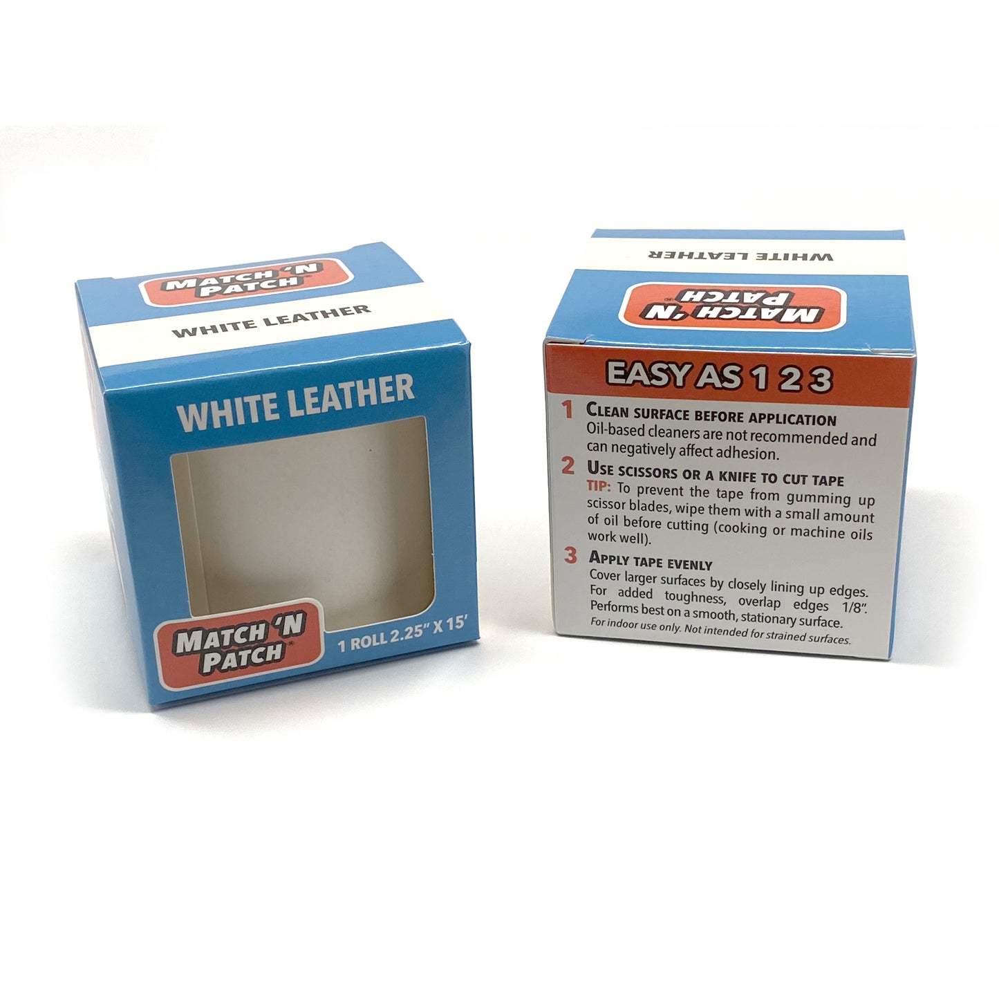 White Leather Repair Tape