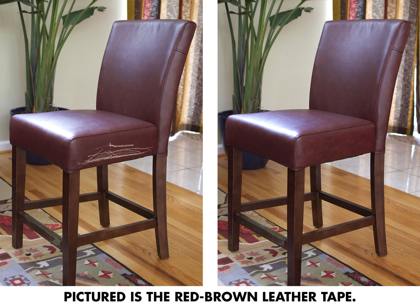 Red Brown Leather Repair Tape